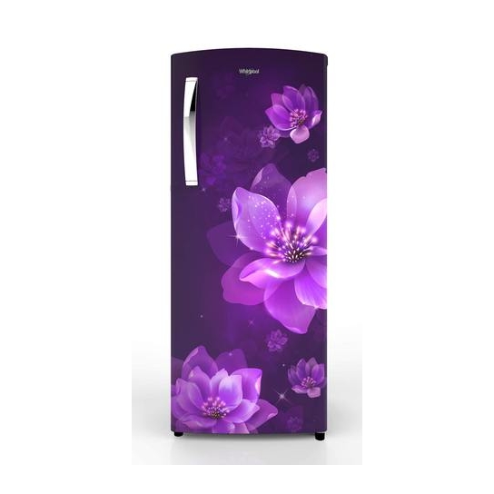 Whirlpool Single Door Refrigerator 215 IMPRO ROY 3S -200L PURPLE MULIA
