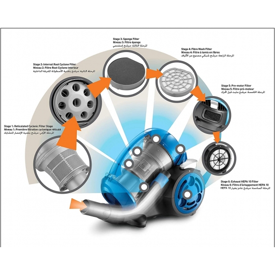 Black and  Decker VM2825-B5 vacuum cleaner.