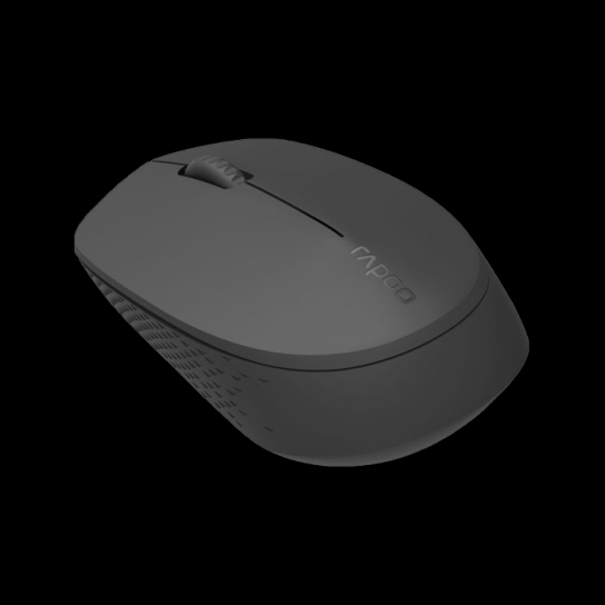 RAPOO M100 Silent - Light grey - Multimode (Bluetooth and Wireless) Mouse
