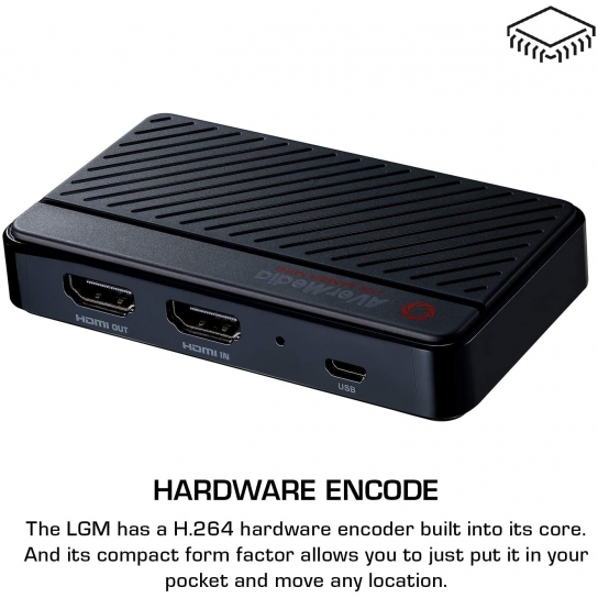 AVERMEDIA Live Streamer Duo B0311D Capture Box Streaming Card and CAM