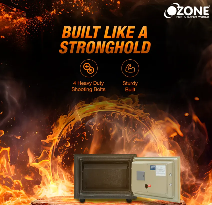 Ozone FIRE WARRIOR-11 Fire Resistant Digital Safe