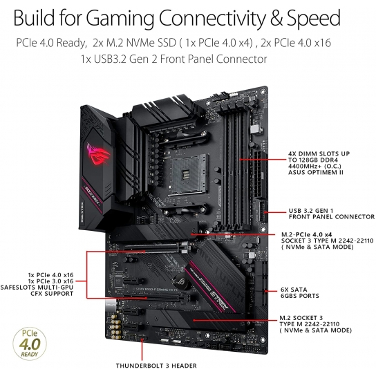 ASUS ROG STRIX B550-F GAMING WI-FI Motherboard