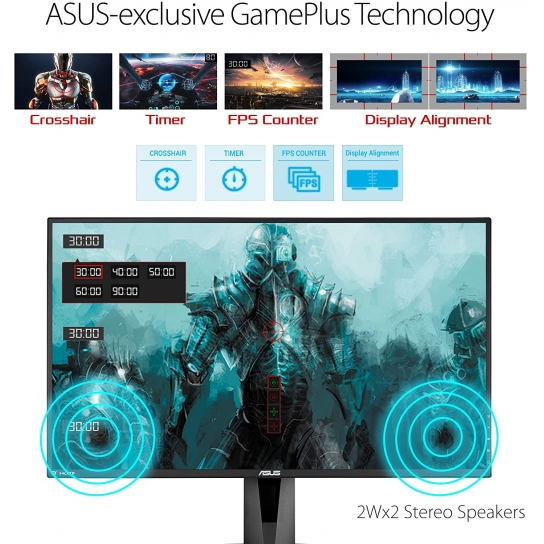 ASUS VG278QR Full HD 27inch Gaming Monitor
