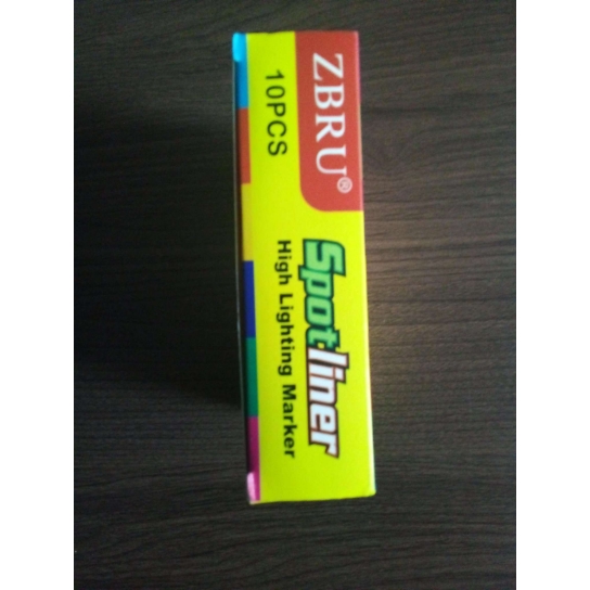ZBRU spot liner high lighting marker set of 2 