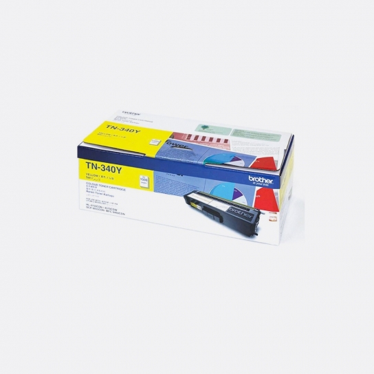 Brother TN-340 Yellow Toner Cartridge