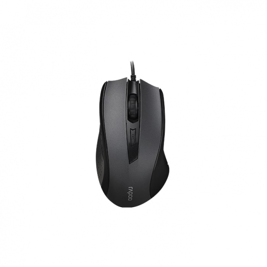 Rapoo N300 - Black Wired Optical Mouse