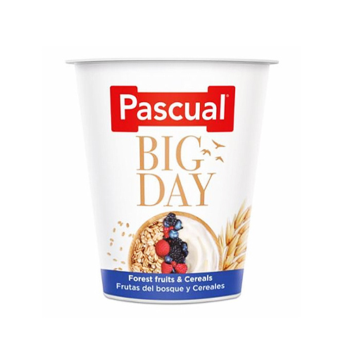 Pascual Big Day Fruits and Cereals Yoghurt 125 gm