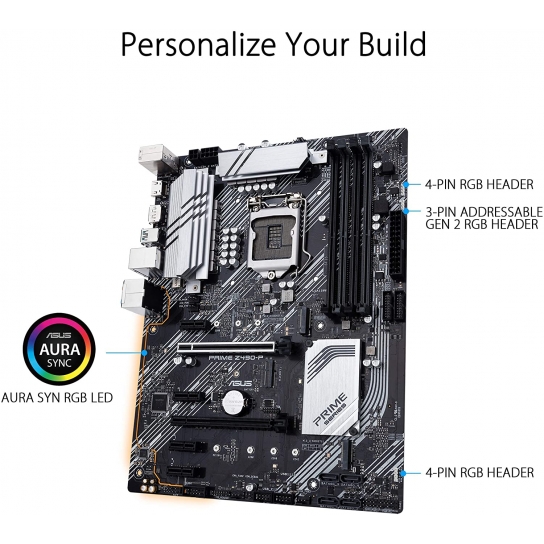 Asus Prime Z490-P Intel Z490 (LGA 1200) ATX motherboard