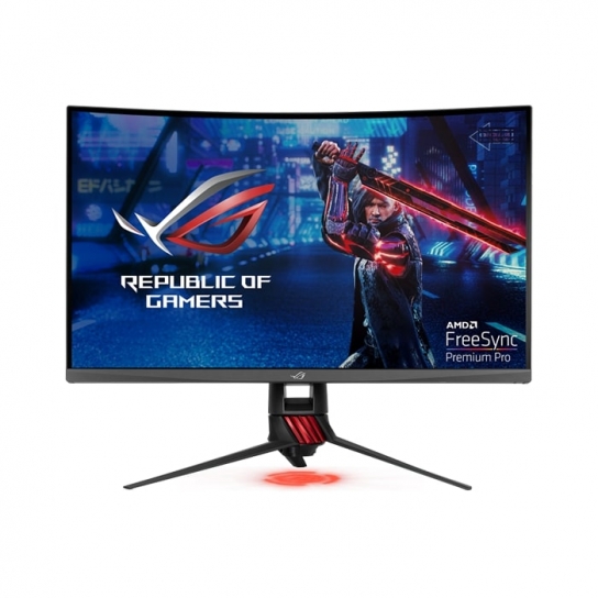 ASUS ROG Strix XG32VQR Curved Gaming Monitor – ROG Strix XG32VQR Curved HDR Gaming Monitor – 31.5 inch WQHD (2560x1440), 144Hz, FreeSync™ 2 HDR, DisplayHDR™ 400, DCI-P3 94%, Shadow Boost