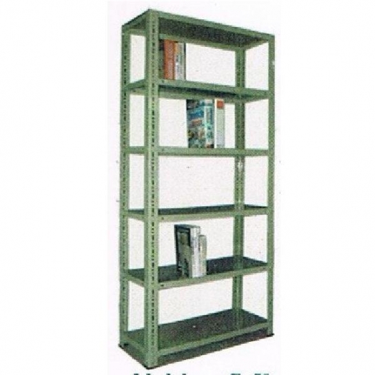 PODREJ Skeletal Slotted Angle Open Rack with 6 shelves(R-58)