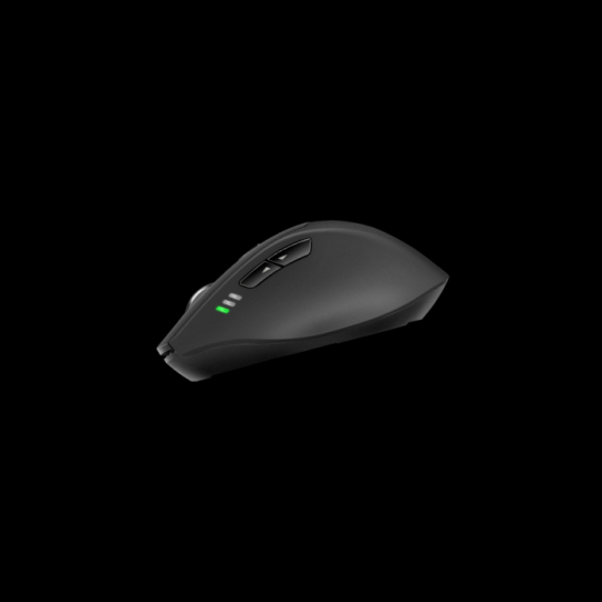 RAPOO MT550W Multi-mode Wireless Charging Mouse- Black