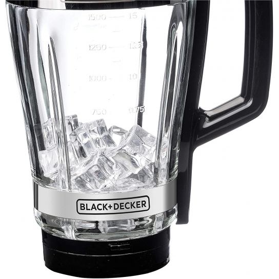 BLACK  AND DECKER 700W GLASS JAR BLENDER BX650G-B5