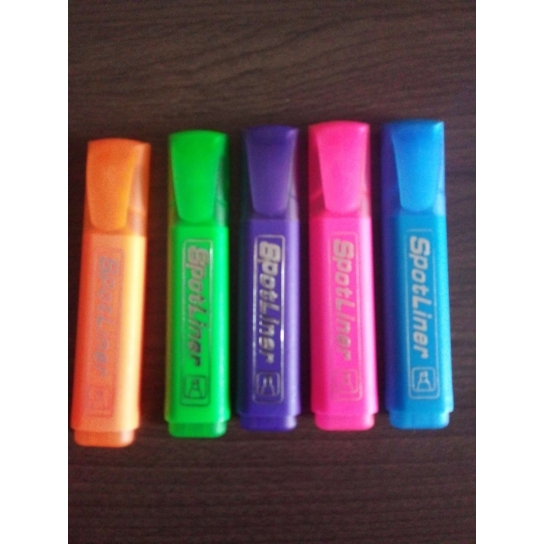 ZBRU spot liner high lighting marker set of 2 