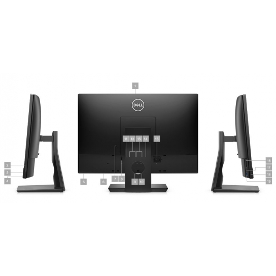 Dell OptiPlex 5270-All-in-One Computer-I5-9500