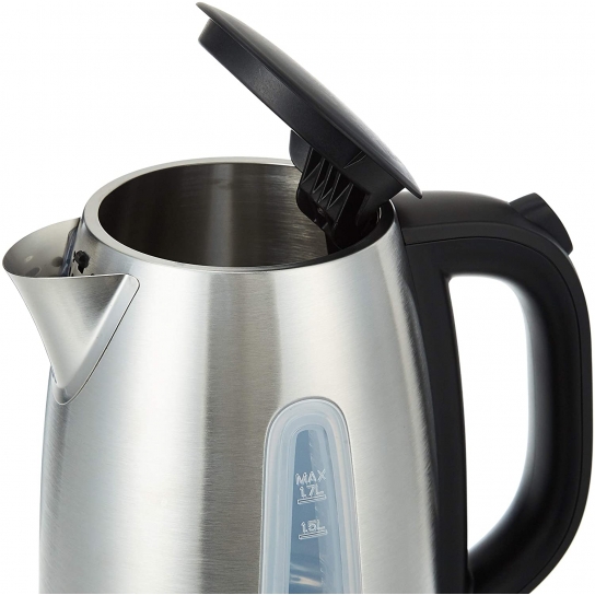Black and  Decker 1.7L Concealed Coil Stainless Steel Kettle, JC450-B5