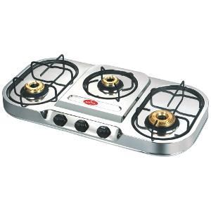 BALTRA Curve LPG Stainless Steel Body Gas Stove