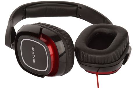 Creative Draco HS880 Foldable Gaming Headset with Detachable Mic