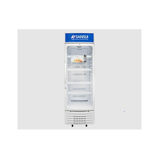 Sansui 250 Ltrs Upright Showcase Freezer