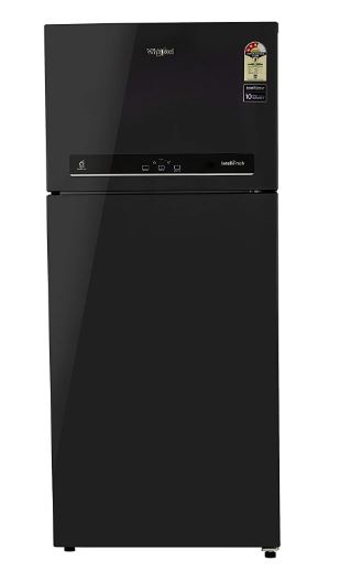 Whirlpool 440 L Double Door Refrigerator(IF 455 ELT Alpha Steel/Mocha/Caviar Black 3S)