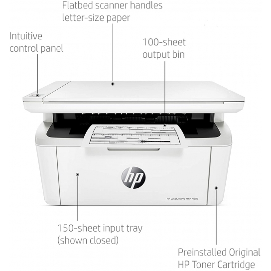 HP LaserJet Pro MFP M28a (3 in 1) Printer