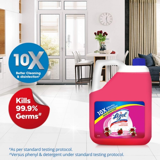 Lizol Floral Surface Cleaner 5L