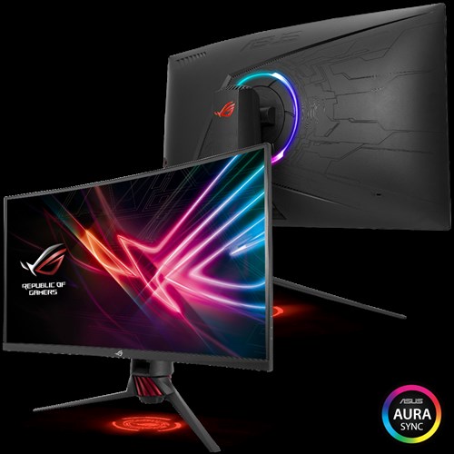 ASUS ROG Strix XG32VQ 31.5&amp;rdquo; Curved WQHD 1440p 144Hz DP HDMI Eye Care FreeSync/Adaptive Sync Gaming Monitor