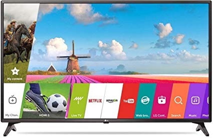 LG 43 inch Smart TV 43LJ617T
