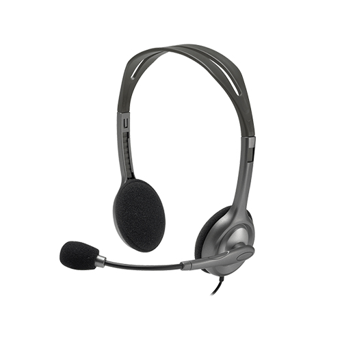 LOGITECH H111 Full Stereo PC Headset - Black