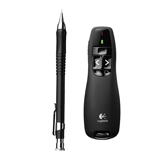 LOGITECH R400 Wireless Presenter - Black