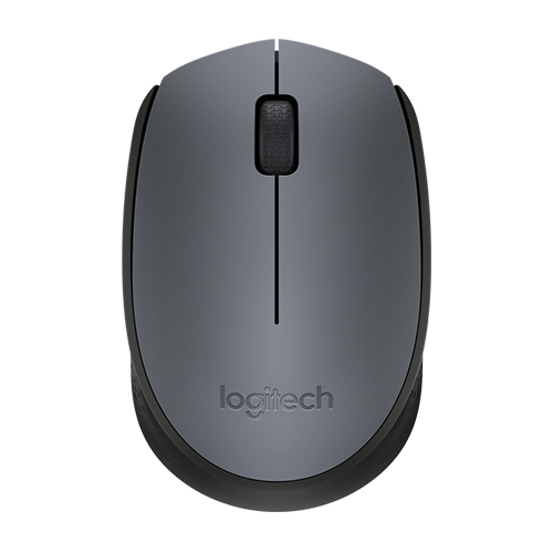 LOGITECH M170 Wireless Optical Mouse- Black