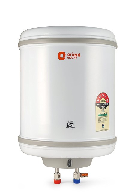 ORIENT WS1502M Plastic Storage Water Heater (White)-15Litre