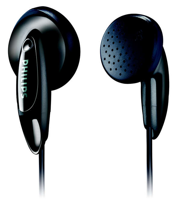 PHILIPS SHE1360/97 In-Ear Headphone- Black