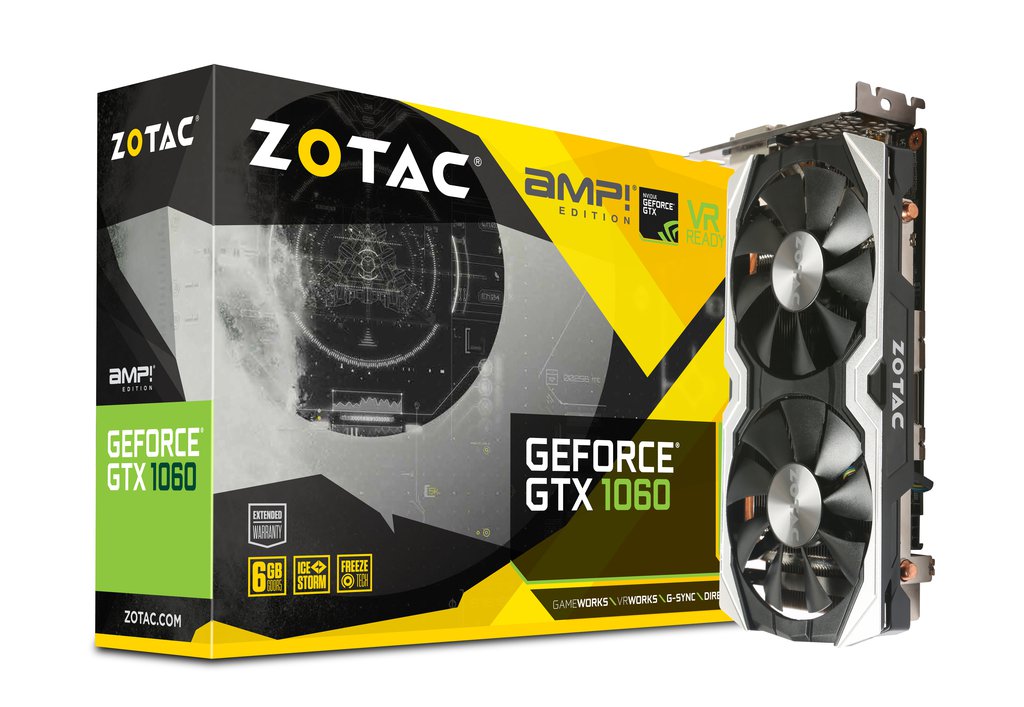 ZOTAC GeForce&amp;amp;reg; GTX 1060 AMP! Edition