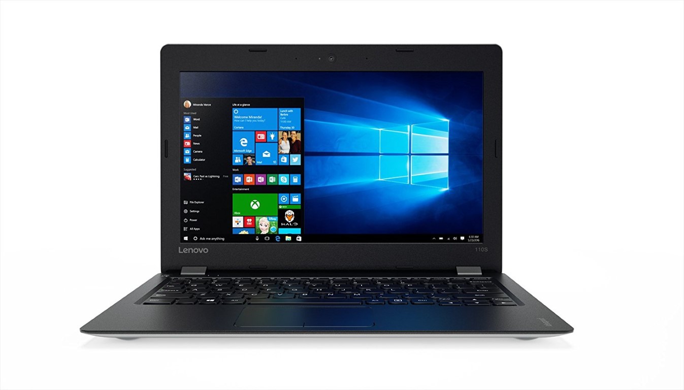 Lenovo IdeaPad IP-110 11.6-Inch Notebook (Intel Celeron N3060, 2 GB RAM, 128 GB SSD, DOS)-Silver