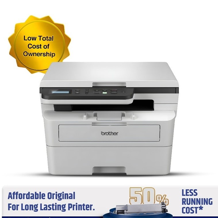Brother DCP-B7620DW 3-in-1 Laser Printer-Mono