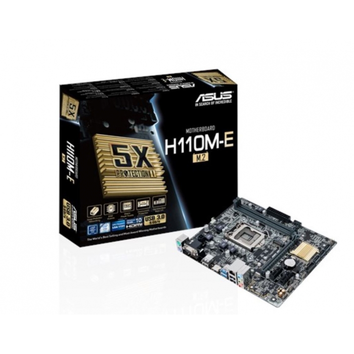 ASUS H110M-E/M.2 LGA1151 DDR4 M.2 HDMI USB3.0 H110 microATX Motherboard
