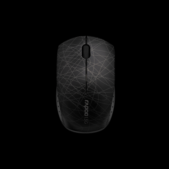 3300P Plus.BLACK , Wireless Optical Mouse -Mini