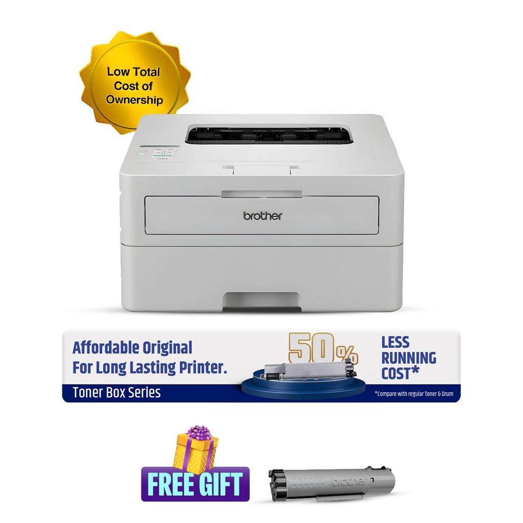 Brother HL-B2150W Laser Printer-Mono