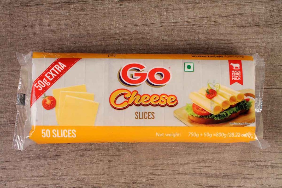 Go cheese mozzarella slice 408 gm