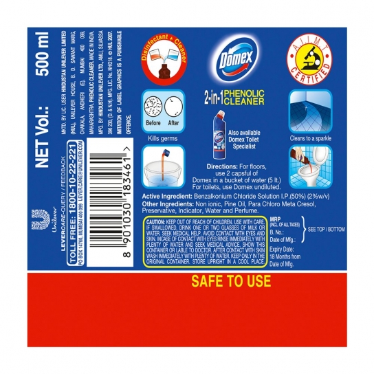 Domex Phenolic Cleaner 500ml