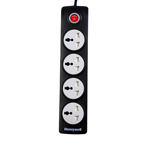HONEYWELL 4 Out Surge Protector with Master Switch