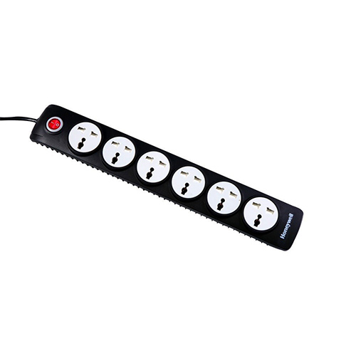 HONEYWELL 6 Out Surge Protector with Master Switch