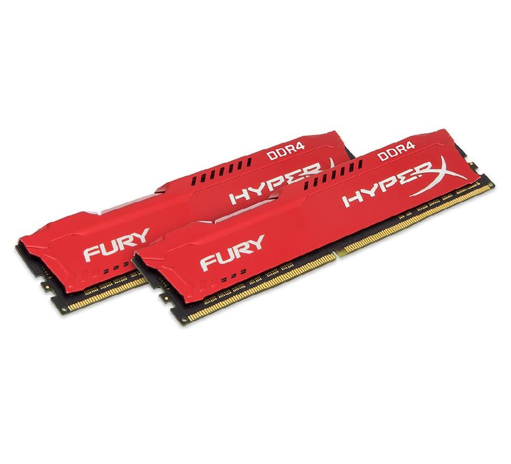 Kingston Technology HyperX FURY Red 16GB 2666MHz DDR4 CL16 DIMM 1Rx8 (HX426C16FR%2F16)