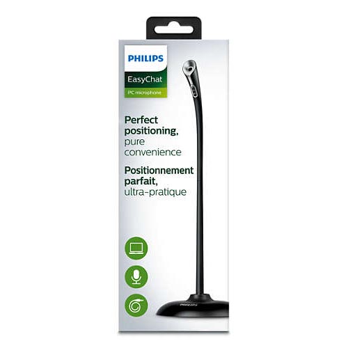 PHILIPS SHM1000/97 PC Microphone- Black