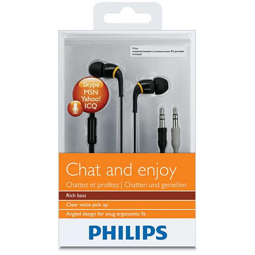 PHILIPS SHM6600/97 Notebook Headphone- Black