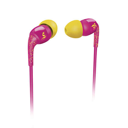 PHILIPS THE SHOTS SHO1100PK/10  O&amp;#039;Neill in-ear Headphone- Pink &amp;amp; Yellow