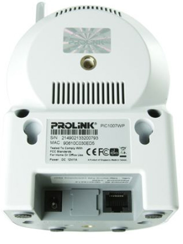 Prolink WL IP Cam Dual Lens Pan/Tilt (PIC1007WP)