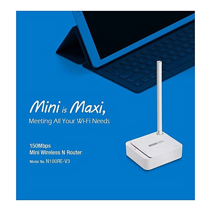 TOTO link N100RE-V3 150Mbps Mini Wireless N Router