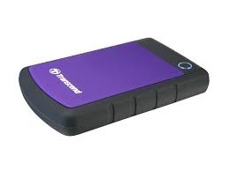 TRANSCEND H3 Rubber Case 4 TB Portable HDD-2.5&amp;quot; New
