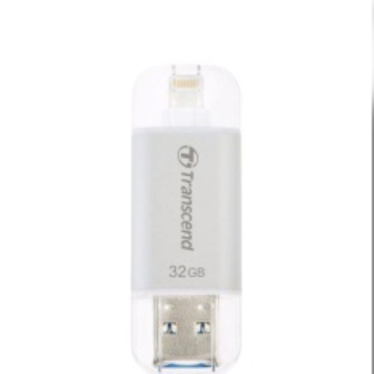 TRANSCEND JDG300S JetDrive Go Silver-32GB / Apple OTG Pen Drive